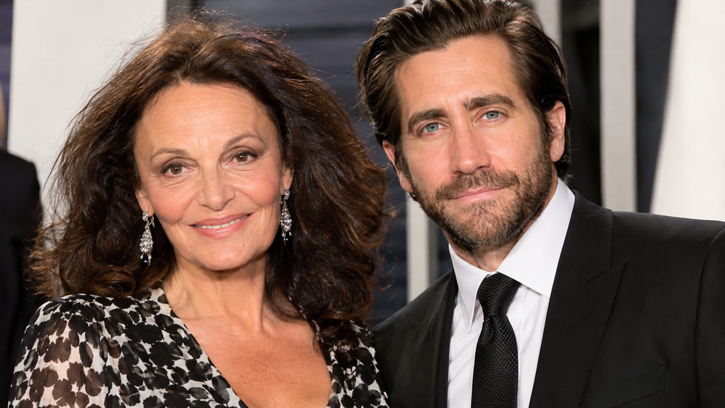 Diane von Furstenberg and Jake Gyllenhaal