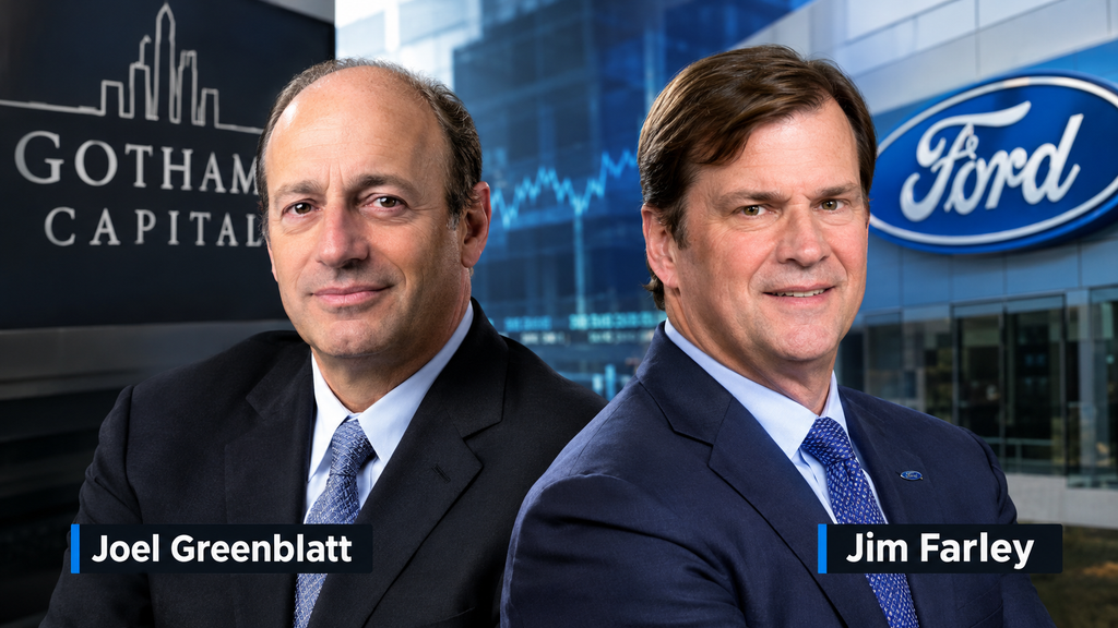 Joel Greenblatt and Jim Farley: Investing and Automotive Leadership Joel Greenblatt and Jim Farley