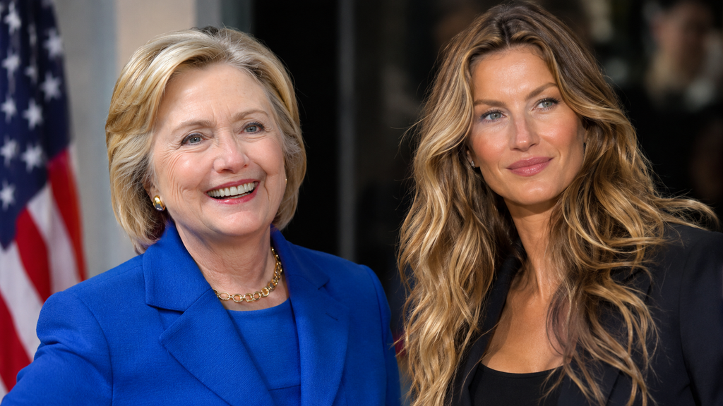 Hillary Clinton and Gisele Bündchen