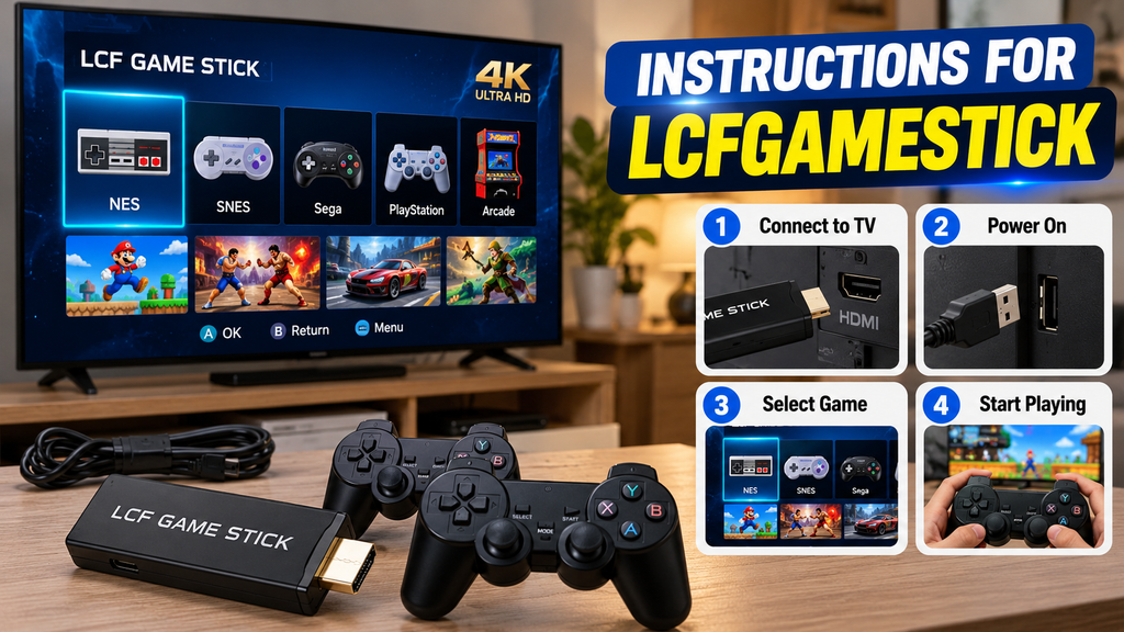Instructions for LCFGamestick