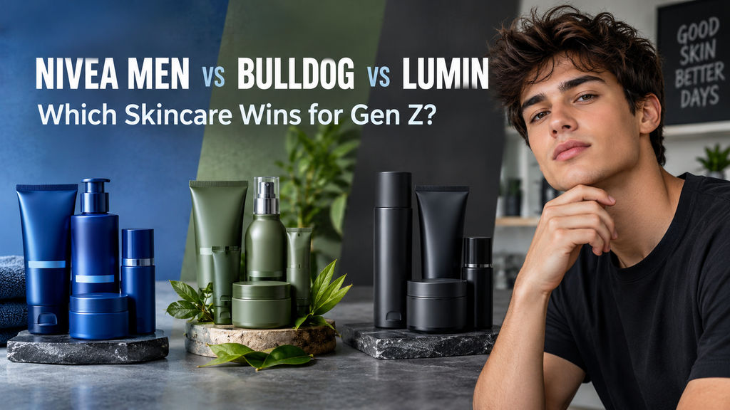 I Am a Gen Z Man: NIVEA MEN vs. Bulldog vs. Lumin I Am a Gen Z Man