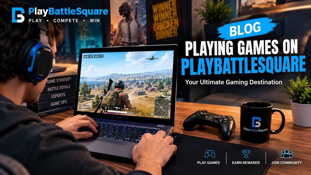 Playing Games on Blog PlayBattleSquare